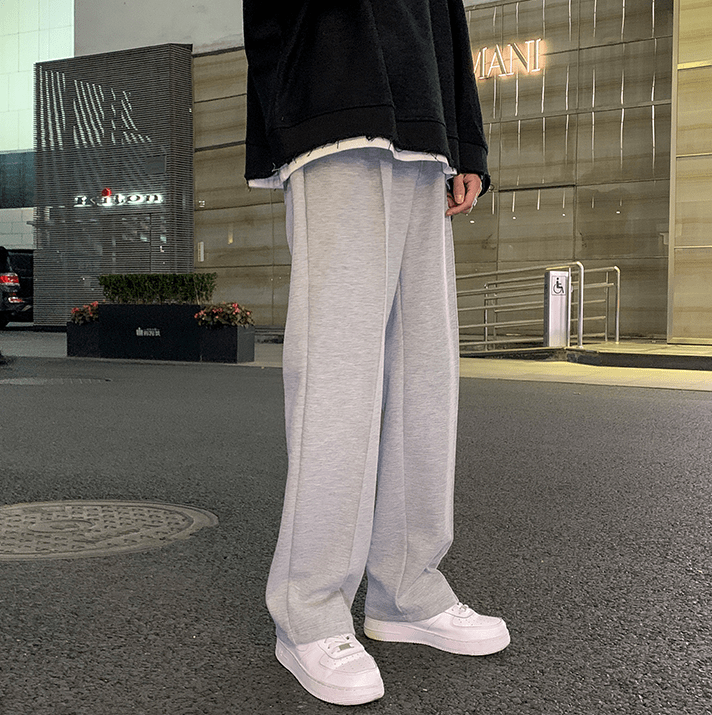 RT No. 2551 WIDE STRAIGHT SWEATPANTS REALTAKAI