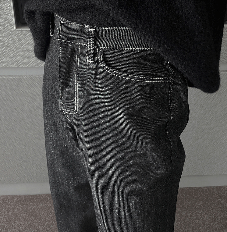 RT No. 4279 WIDE STRAIGHT JEANS