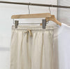 RT No. 2038 LINEN WIDE STRAIGHT PANTS