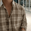 RT No. 6669 PLAID BUTTON-UP SHIRT