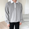 RT No. 2260 WHITE COLLAR SWEATER