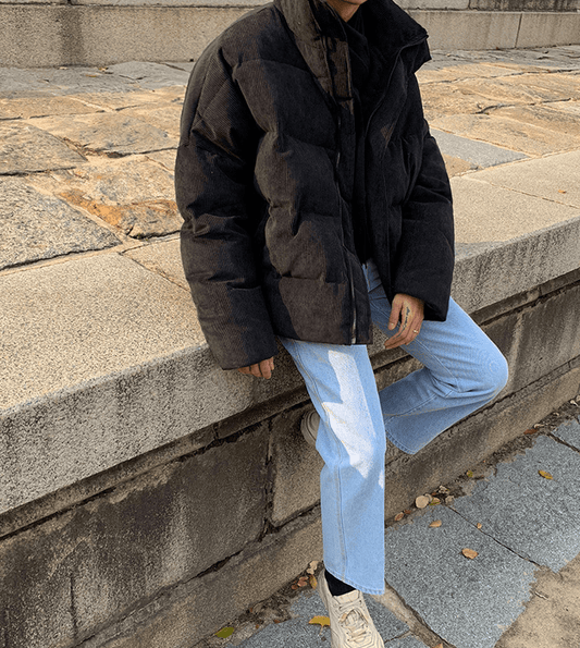 RT No. 325 CORDUROY PUFFER JACKET