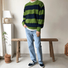 RT No. 3326 KNITTED STRIPE SWEATER