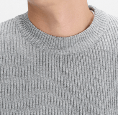 RT No. 3407 KNITTED ROUND NECK SWEATER