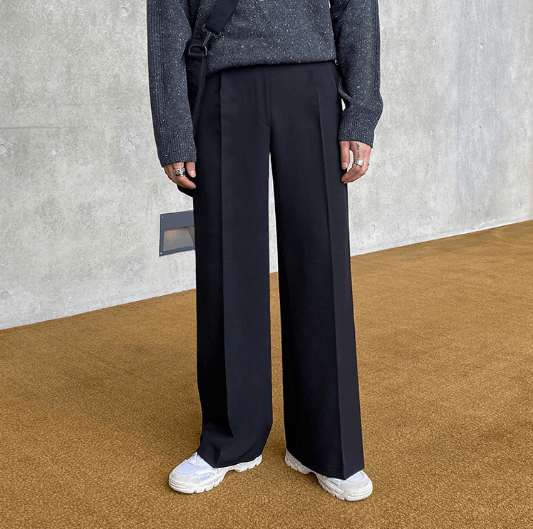RT No. 2745 STRAIGHT WIDE PANTS