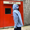 RT No. 6676 LIGHT BLUE HOODED SHIRT JK