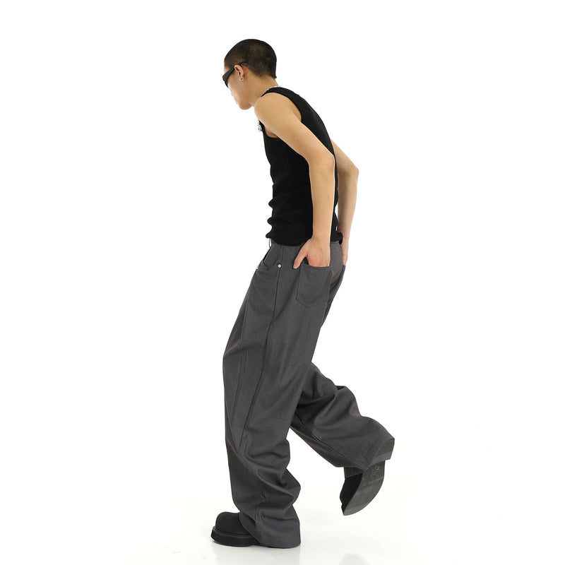 RT No. 9761 FOLDED WIDE PANTS