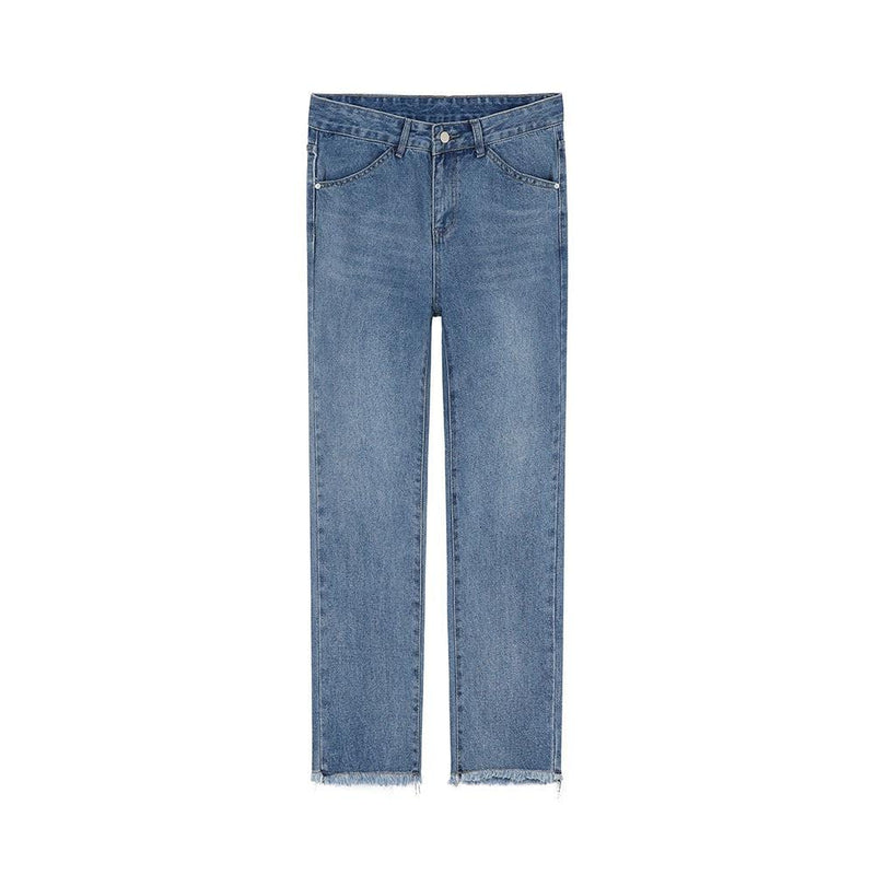RT No. 4371 BLUE RECONSTRUCTED SLIM JEANS