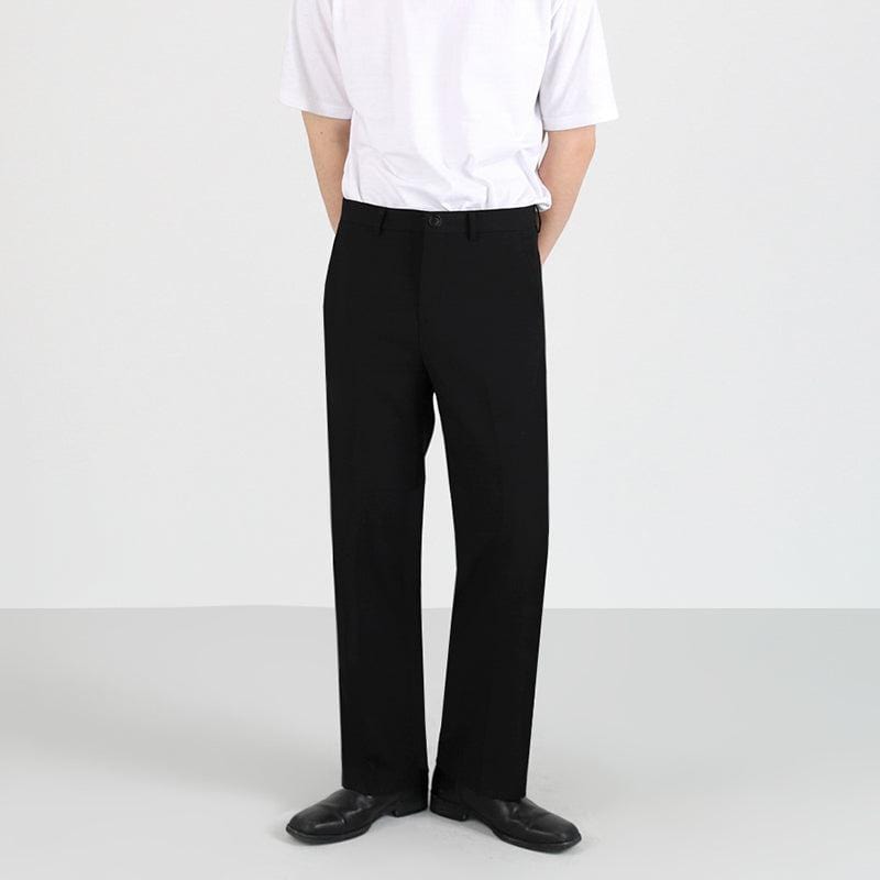 RT No. 4446 STRAIGHT CASUAL SUIT PANTS