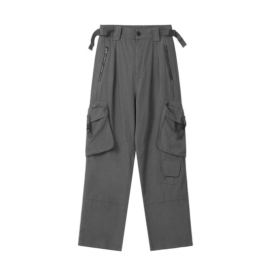 RTK (W) No. 2054 BUCKLE MULTI-POCKET CARGO PANTS