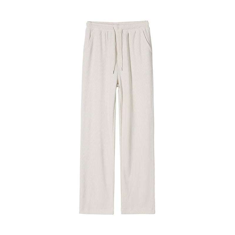RT No. 6145 PLEATED CASUAL WIDE STRAIGHT PANTS
