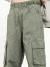 RTK (W) No. 1530 MULTI-POCKET WIDE STRAIGHT CARGO PANTS