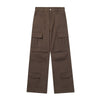 RTK (W) No. 2044 MUTLI-POCKET WIDE STRAIGHT CARGO PANTS