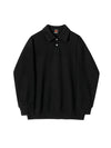 RT No. 11028 CORDUROY KNIT POLO LONGSLEEVE SWEATER