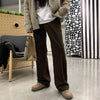 RT No. 6359 CORDUROY WIDE STRAIGHT PANTS