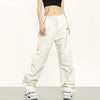 RTK (W) No. 2058 DRAWSTRING NYLON ZIPPER SPORT PANTS