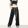 RTK (W) No. 3412 DRAWSTRING CONTRAST PANTS