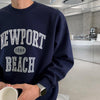 RT No. 7029 PULLOVER EMBROIDERED LETTER SWEATER