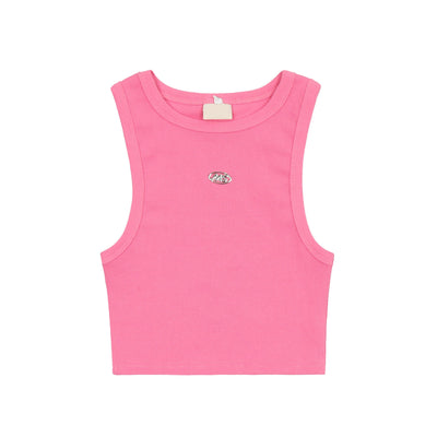 RTK (W) No. 3091 CROP SLEEVELESS SHIRT