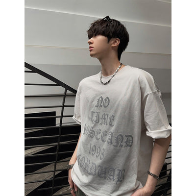 RT No. 9160 GRADIENT GOTHIC LETTER TEE