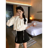 RTK (W) No. 1728 BLACK HIGH WAIST SHORTS