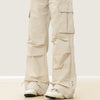 RTK (W) No. 3404 WIDE STRAIGHT CARGO PANTS