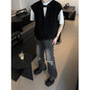 RT No. 9541 KNITTED V-NECK VEST