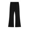 RTK (W) No. 1931 DRAWSTRING MICRO FLARED WIDE DRAPE SWEATPANTS