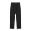 RTK (W) No. 1528 BLACK SLIM STRAIGHT POINT PANTS