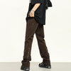 RTK (W) No. 2036 DRAWSTRING SLIM STRAIGHT CARPENTER PANTS