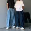 RT No. 9607 NAVY BLUE BAGGY PANTS