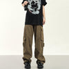 RTK (W) No. 1916 STRAIGHT WIDE CARGO PANTS