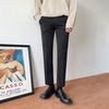 RT No. 3276 ANKLE SLIM STRAIGHT SUIT PANTS