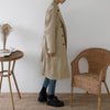 RT No. 2794 LIGHT BROWN TRENCH COAT