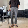 RT No. 7073 LINEN CASUAL STRAIGHT PANTS