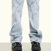 RTK (W) No. 2064 LIGHT BLUE RECONSTRUCTED STRAIGHT DENIM JEANS