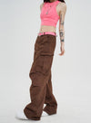 RTK (W) No. 3070 WIDE STRAIGHT CARGO PANTS