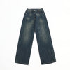 RT No. 9588 DARK BLUE STRAIGHT DENIM JEANS