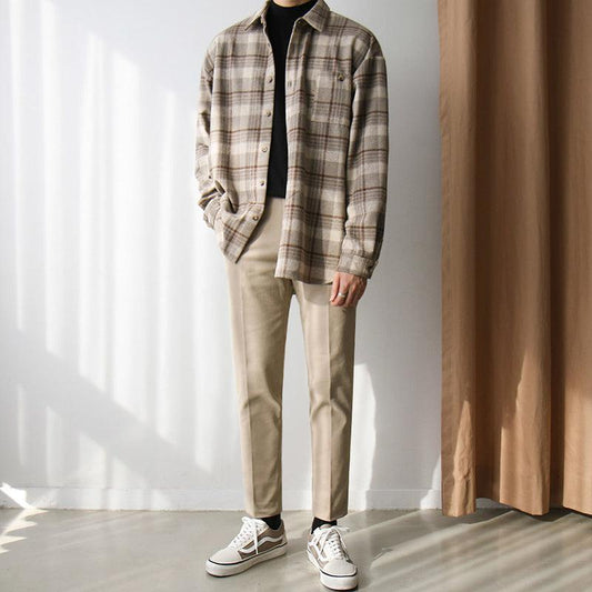 RT No. 2811 WOOLEN PLAID SHIRT