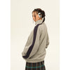 RTK (W) No. 3168 TWO TONE CONTRAST STAND COLLAR SWEATER