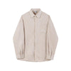 RT No. 3505 DARK CREAM CORDUROY COLLAR SHIRT