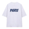 RT No. 9146 PARIS LETTERED COTTON SHORT SLEEVE