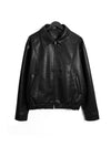 RT No. 11022 BLACK LEATHER COLLAR JK