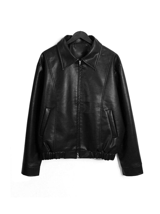 RT No. 11022 BLACK LEATHER COLLAR JK