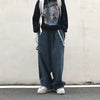 RT No. 10114 BLUE WIDE BAGGY DENIM PANTS