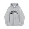 RT No. 6236 COLUMBIA LETTERED PULLOVER HOODIE