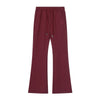 RTK (W) No. 1931 DRAWSTRING MICRO FLARED WIDE DRAPE SWEATPANTS