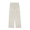 RTK (W) No. 1937 MULTI-POCKET WIDE STRAIGHT CARGO PANTS