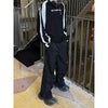 RT No. 9116 BLACK SPORT CASUAL STRAIGHT PANTS