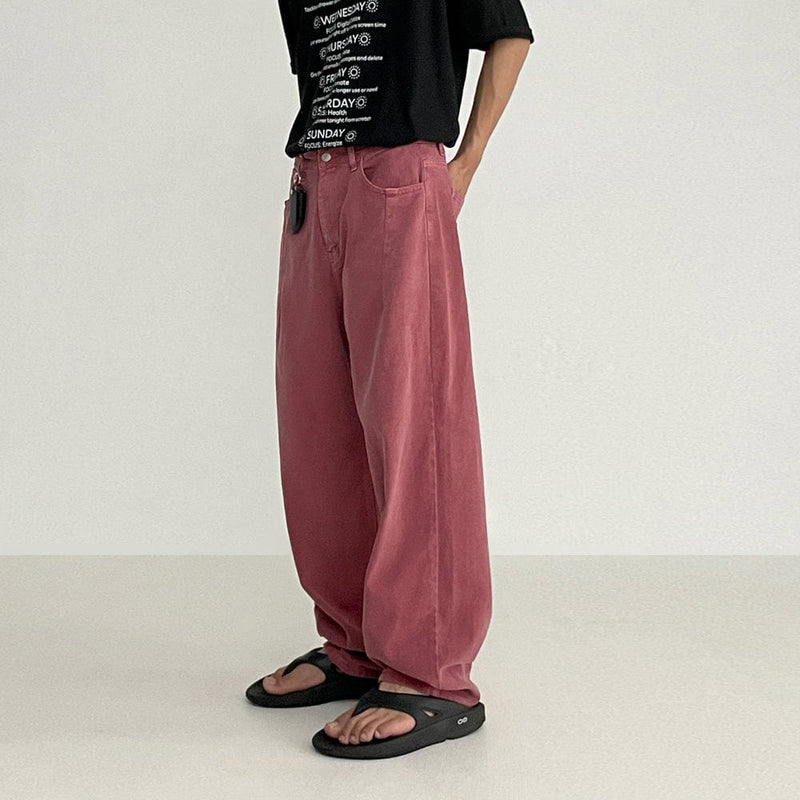 RT No. 9033 WIDE STRAIGHT PANTS